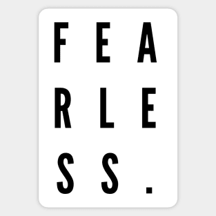 fearless Sticker